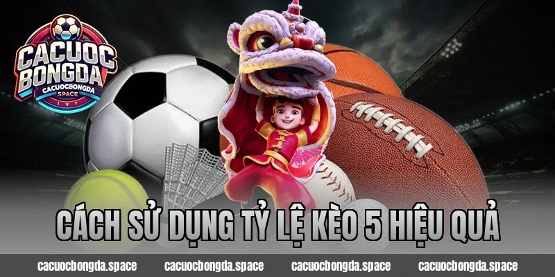 Cách Sử Dụng Tỷ Lệ Kèo 5 Hiệu Quả