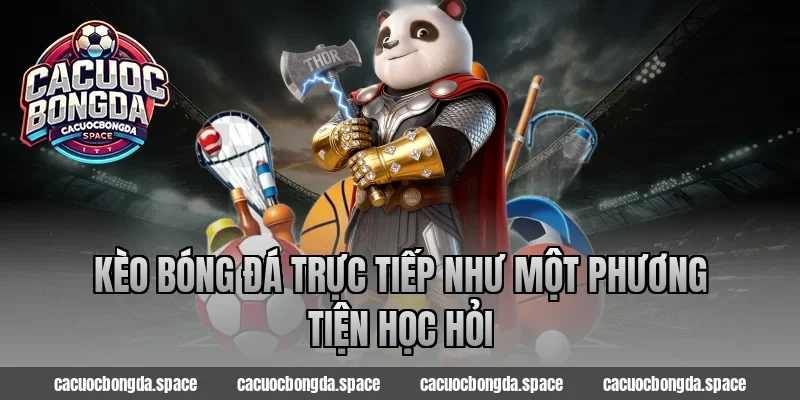 Kèo Bóng Đá Trực Tiếp Như Một Phương Tiện Học Hỏi