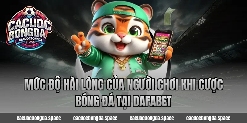 Mức độ hài lòng của người chơi khi cược bóng đá tại Dafabet