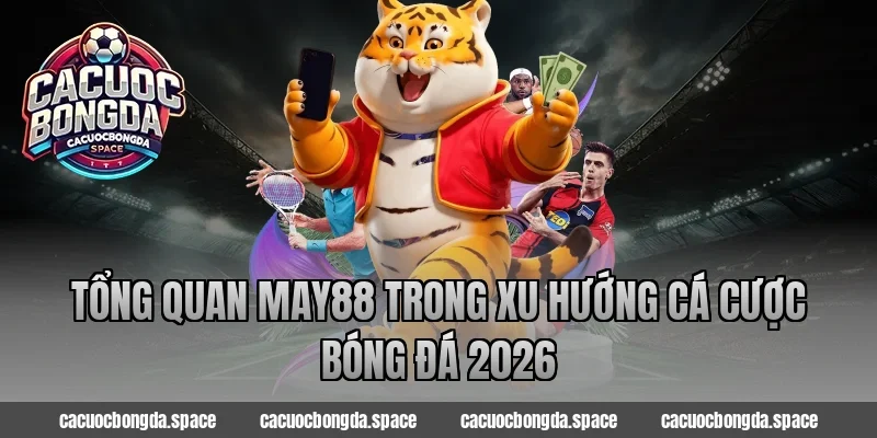 Tổng quan May88 trong xu hướng cá cược bóng đá 2026